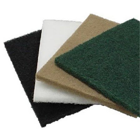 VIRGINIA ABRASIVES Virginia Abrasives 416-54187 12.75 x 5.88 in. Thick Pad - White; Pack of 5 759776